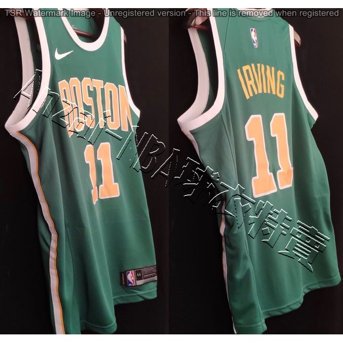 Anzai-NBA球衣 19賽季Boston Celtics波士頓塞爾提克隊  IRVING 獎勵版綠色球衣-全隊都有