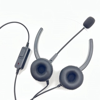 專用終端話機耳機麥克風 雙耳耳機麥克風 含調音靜音 NEC DT400