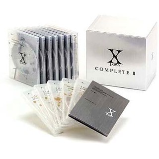 X JAPAN COMPLETE II / CD DVD BOX LIVE 紀念套組 收藏