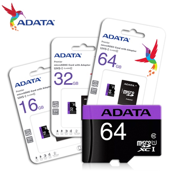 威剛 ADATA 16G 32G 64G micro SDHC SDXC UHS-I C10 U1 記憶卡 公司貨