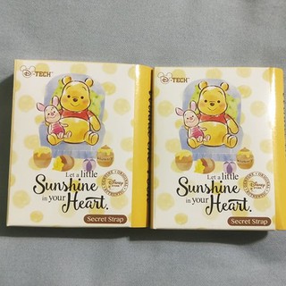 日本迪士尼商店 Disney Store 小熊維尼 Winnie the Pooh 盒抽鐵製耳機塞吊飾