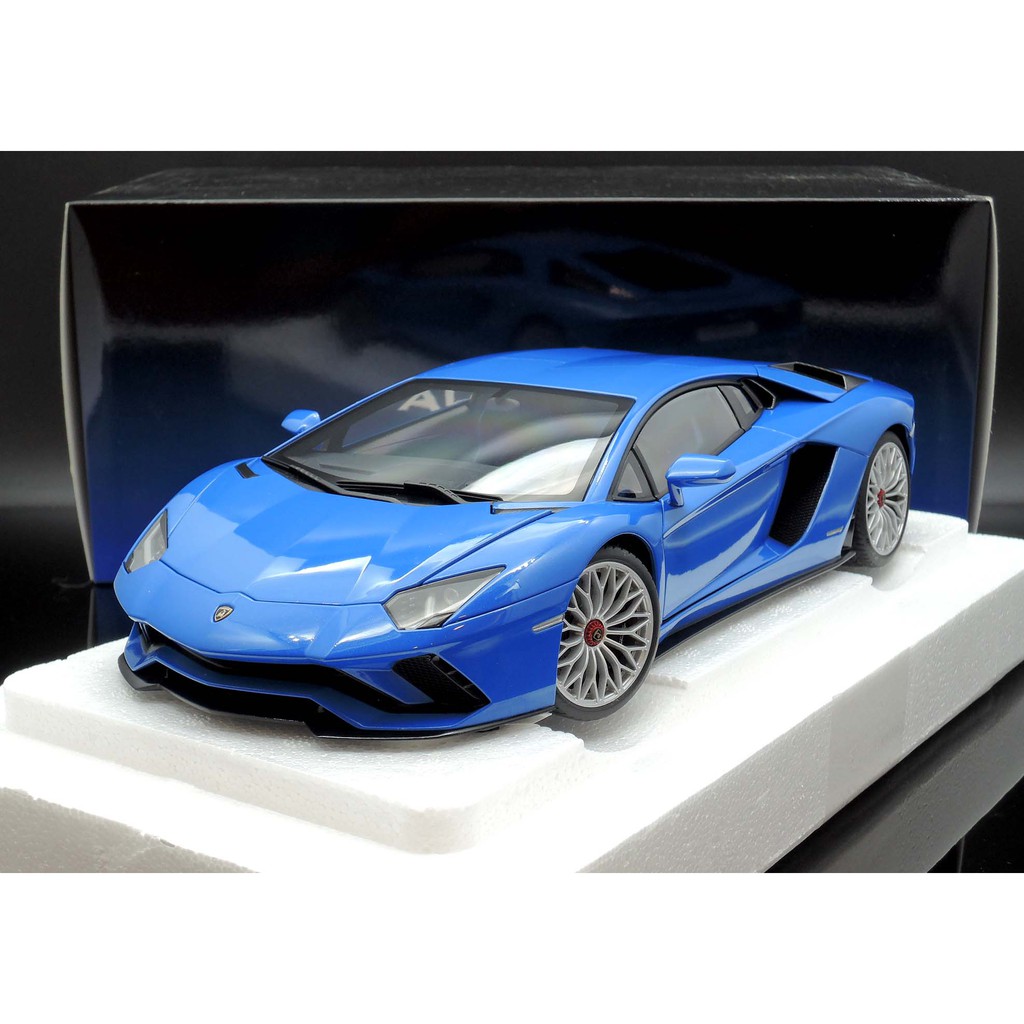 【M.A.S.H】現貨特價 Autoart 1/18 Lamborghini Aventador S blue