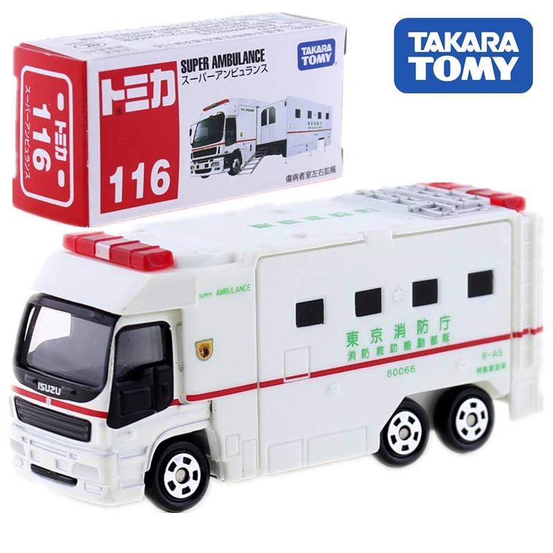 TOMICA NO.116 大型救護車 代理 現貨《動漫貨櫃玩具批發》