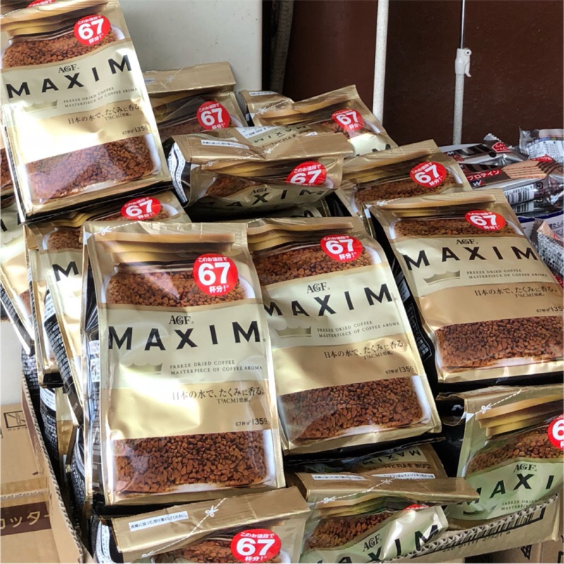 日本咖啡 AGF Maxim 箴言金咖啡(135g)-現貨2023/09月