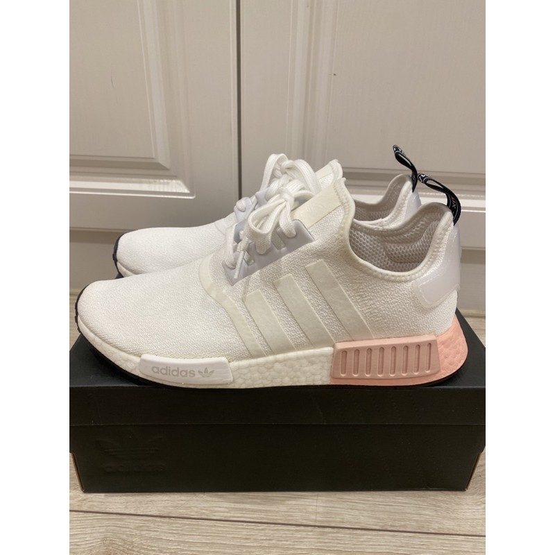 先搶先贏 大降價 全新 Adidas NMD R1 白粉 EE5109 原價5290