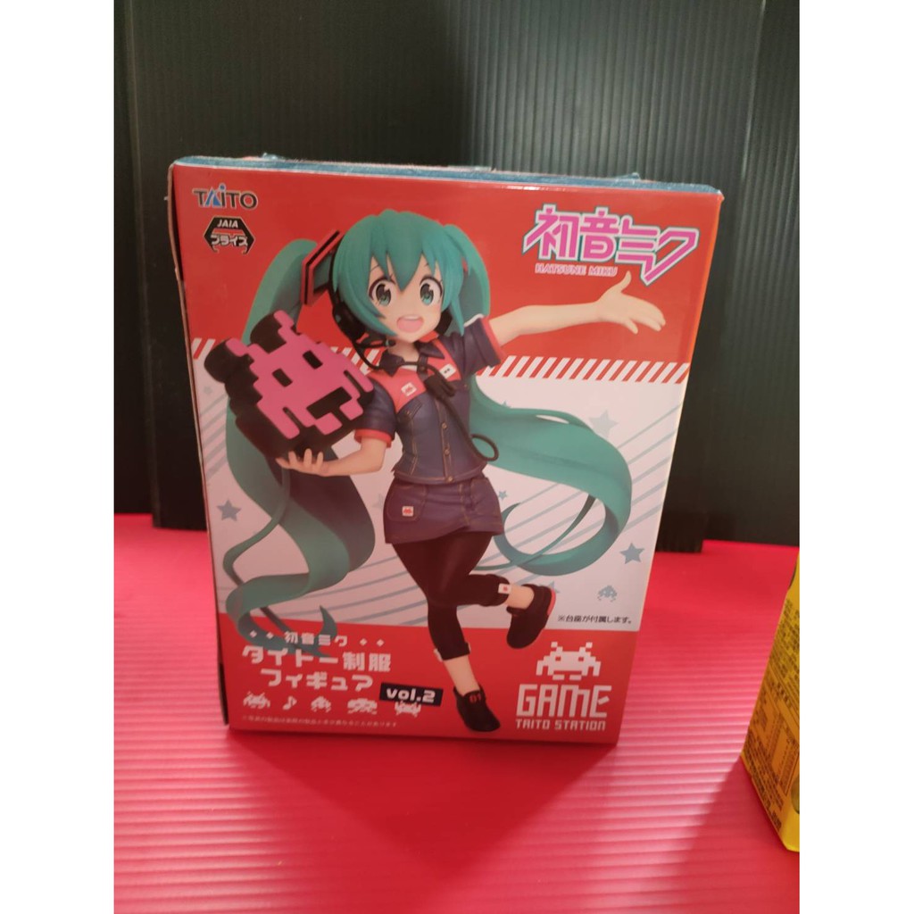 現貨 初音未來 GAME TAITO STATION 初音 制服 2nd 景品SEGA