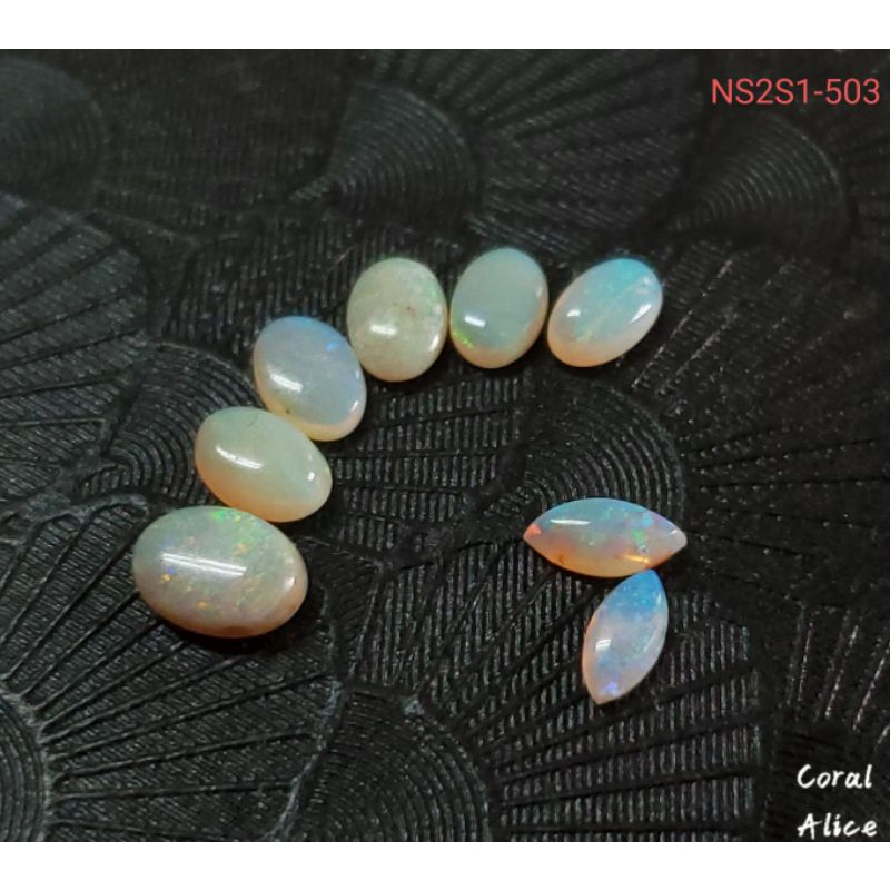 🌟Coral珊寶手作-天然澳洲蛋白石/歐珀/歐泊裸石(蛋面/馬眼) MS2S1-503