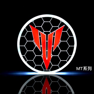 【MT導光系列 - 雙功能LED反光片(2入)兩段式恆亮+方向燈閃爍】鋼鐵人 警示 燈條 定位燈LED圓形