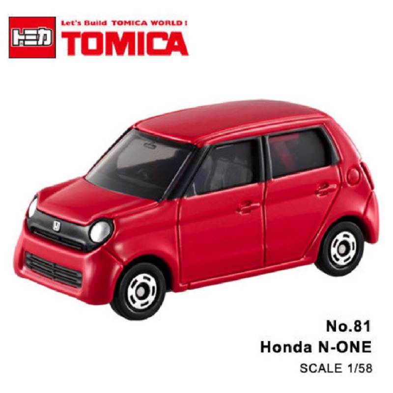 福利品出清 Tomica No. 81 Honda N-ONE 電動車 未來車 🚗