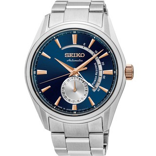 Seiko 精工錶 Presage 4R57-00B0B(SSA309J1) 限量動力儲存機械腕錶/藍面 42mm