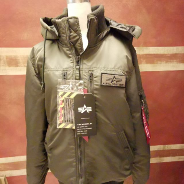 正版真品alpha Industries Ma 1連帽飛行外套 日版全新未穿 冬末最後一件 日本帶回 蝦皮購物