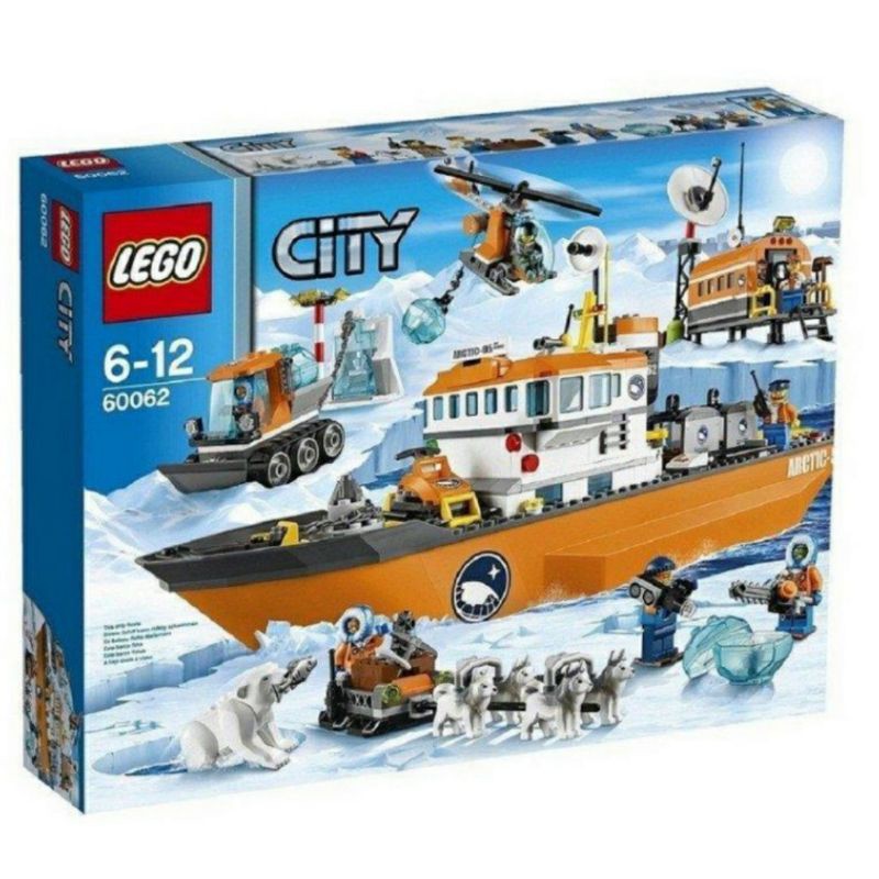 LEGO 樂高 城市系列 City 60062 極地破冰船 全新未拆封 正版 公司貨 台樂