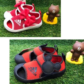 [喬比熊］adidas 米奇/米妮小童包頭運動涼鞋