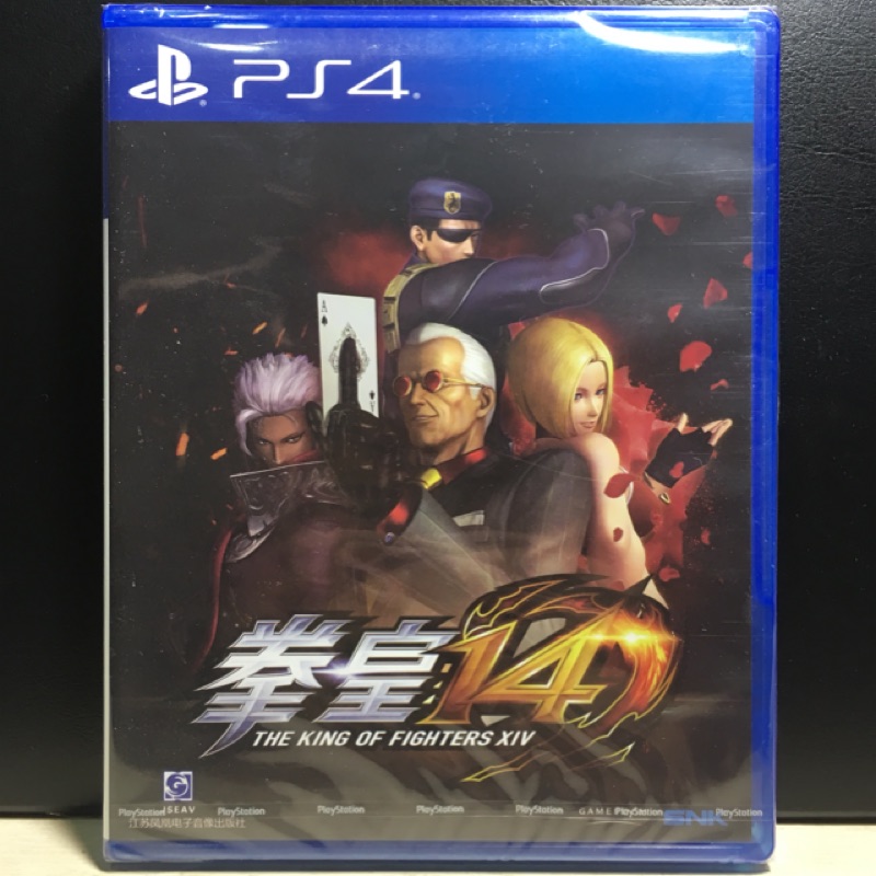 【阿杰收藏】格鬥天王14 簡體中文版【PS4二手】拳皇14 中古遊戲實體光碟