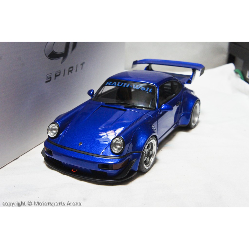 【絕版現貨】樹脂 1:18 GT Spirit Porsche 911 964 RWB 寶藍 ※限量504台※