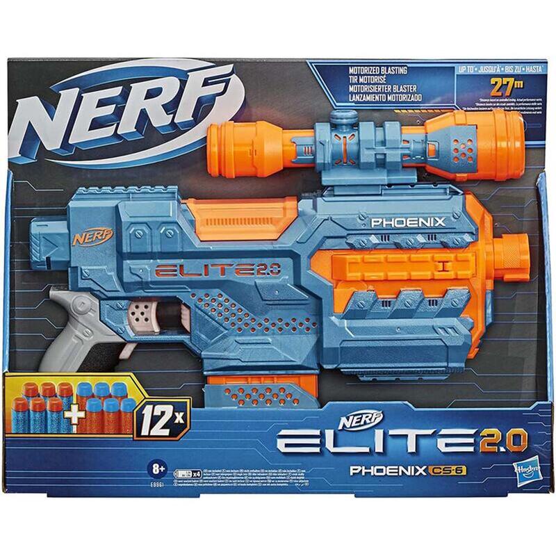 蝦皮最便宜 (加送原廠子彈6發）NERF 菁英系列 Elite 復活者 CS6 NERF拆賣 全新配件 nerf狙擊鏡