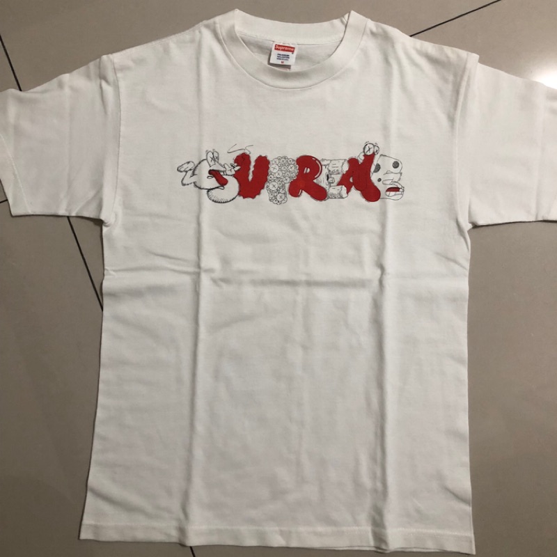 supreme x kaws shirt