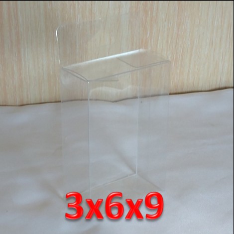 PVC 透明包裝盒 3x6x9 cm / 商品包裝 透明盒 娃娃機 公仔 台主 禮物盒 包裝 3*6*9