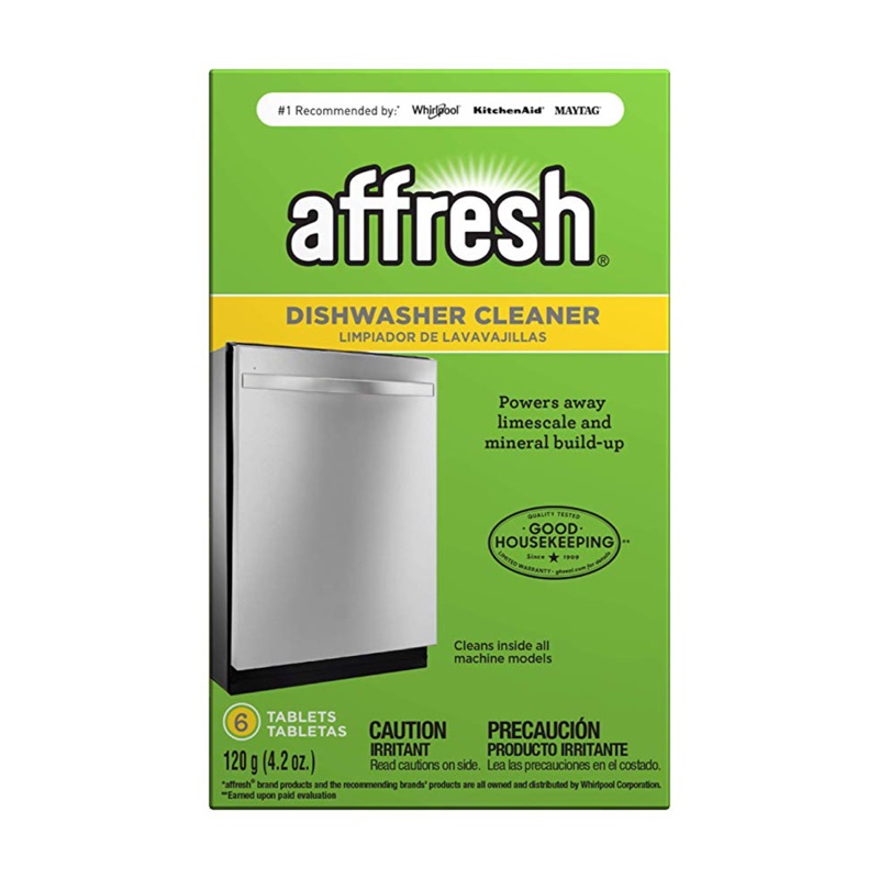 美國進口 Affresh 洗碗槽 洗碗機清洗 消毒抗菌 清潔錠 6錠裝