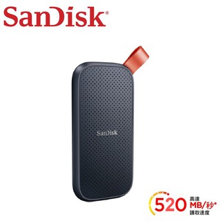 【公司現貨】新上市 SanDisk E30 Portable SSD Type C 行動固態硬碟 480G/1TB/2T