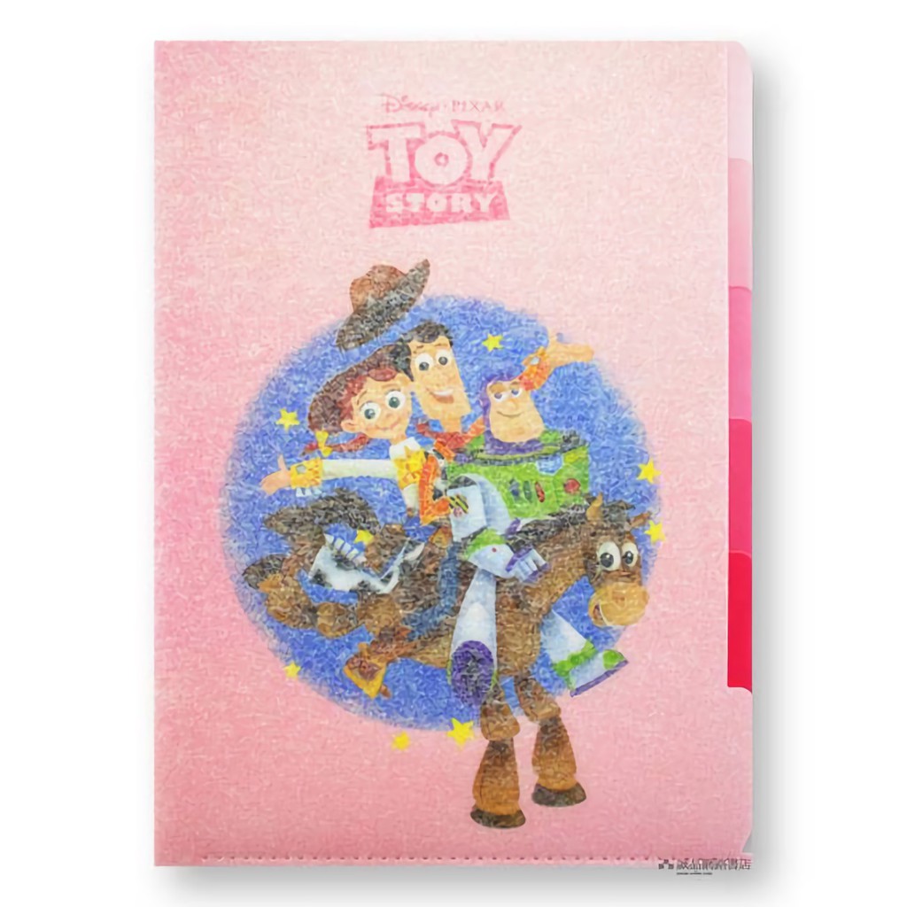 sun-star Disney Clear File 5 Pocket/ Toy Story 2 文件夾 誠品