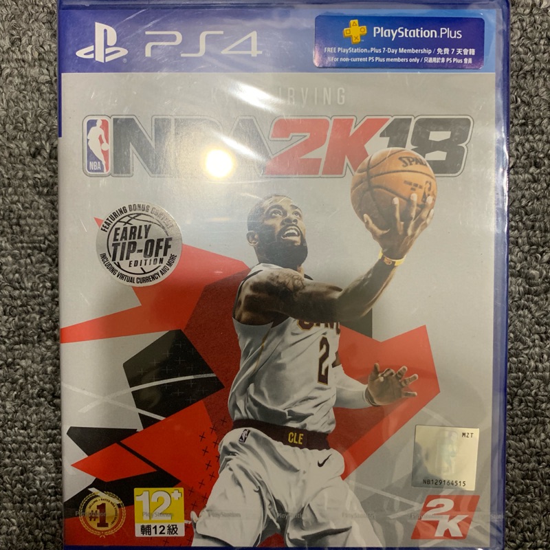 PS4 NBA 2K18 中英文版 全新未拆