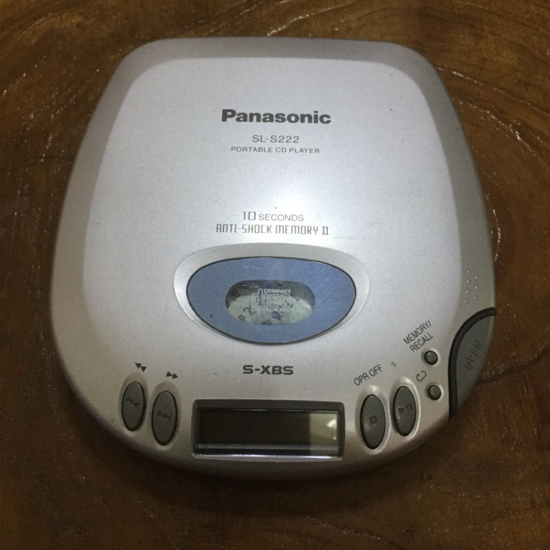 Panasonic SL-S222 CD PLAYER CD 隨身聽
