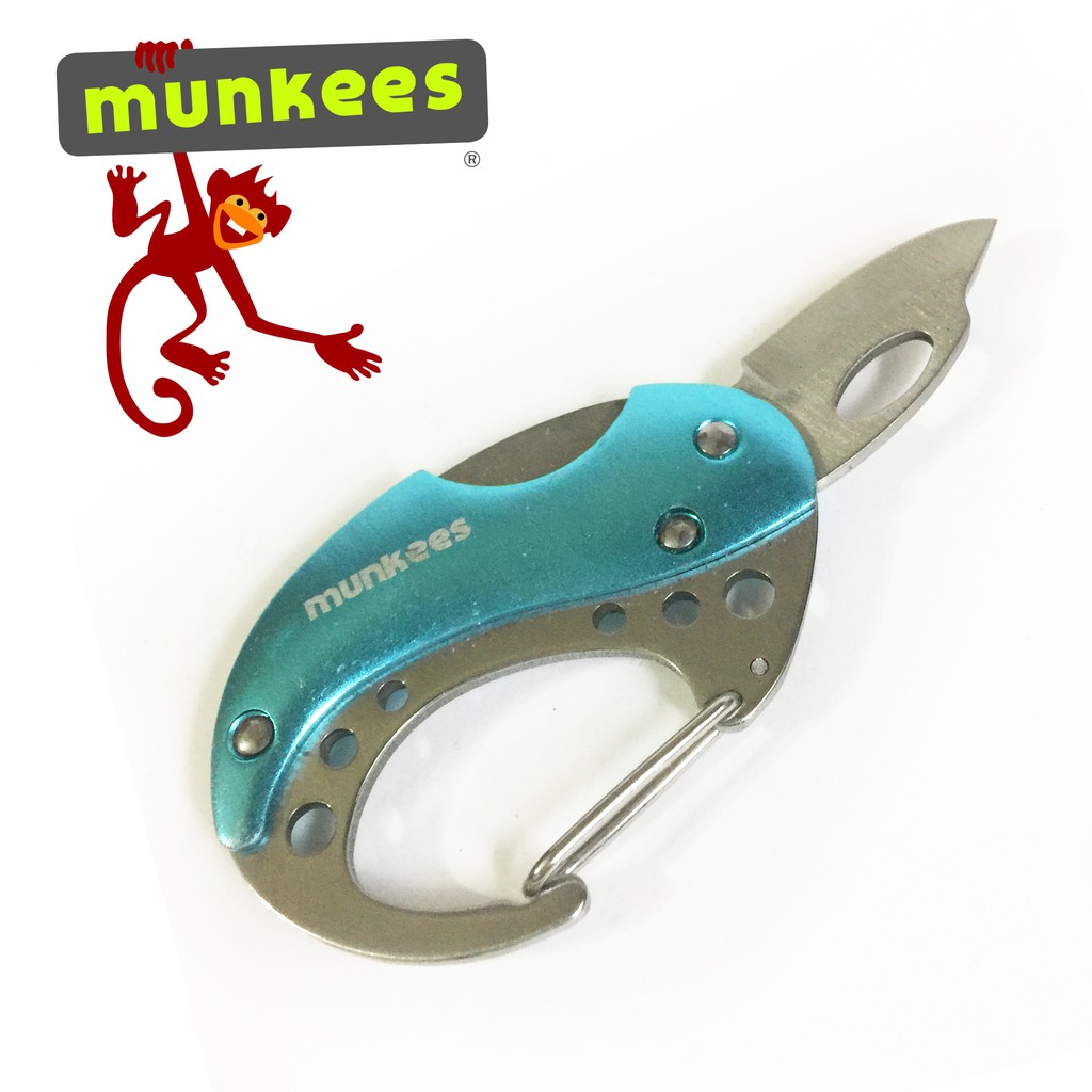 德國 Munkees 萬用刀鑰匙圈 旅遊小刀適登山露營戶外活動