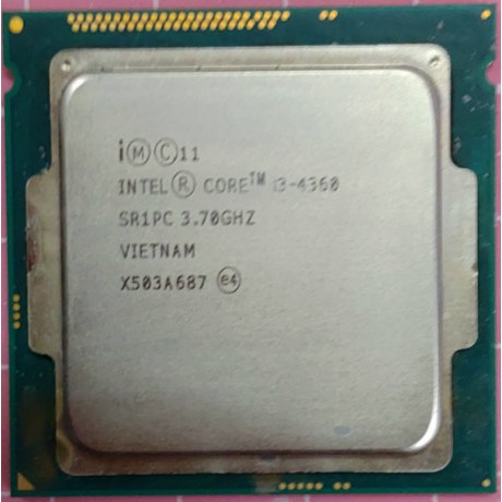 【1150 CPU】I3 4360 / 3.7G