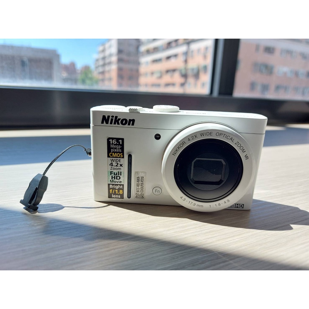 Nikon Coolpix P310 類單眼數位相機+2電池+充電器+充電傳輸線+影音輸出線+相機包+掛帶