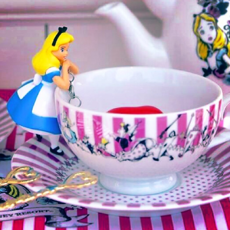 愛麗絲 杯子 杯緣子 泡茶杯緣 濾茶器