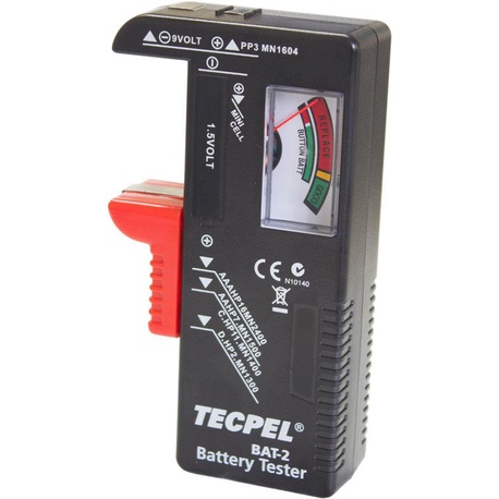 TECPEL 泰菱 》BAT-2 電池測試器 測電池 9V 1.5V 測電器