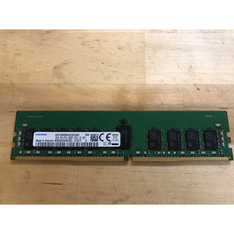 全新Asus WS880T 工作站 原廠保固DDR4-2666 REG ECC 16G Rdimm 非大陸製