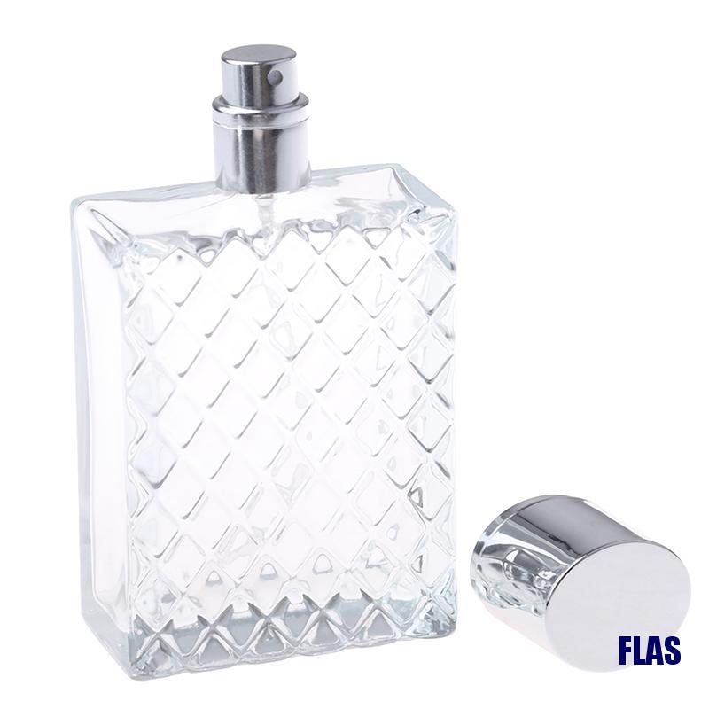 燒瓶 100ml 可再裝瓶玻璃空香水泵瓶噴霧化妝品容器 蝦皮購物