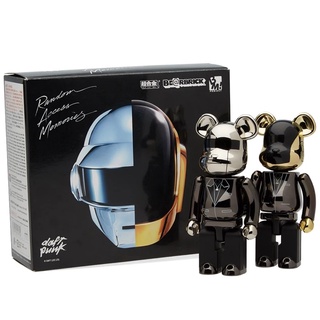 ［售出］be@rbrick daft punk 傻瓜龐克 超合金 黑色 200%