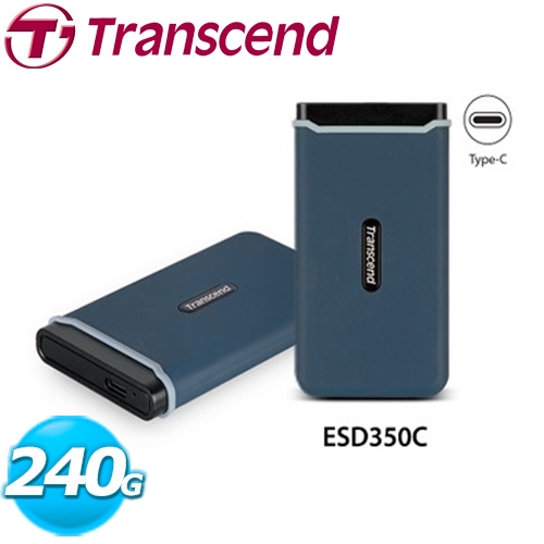 Transcend 創見 ESD350C 240G 行動固態硬碟