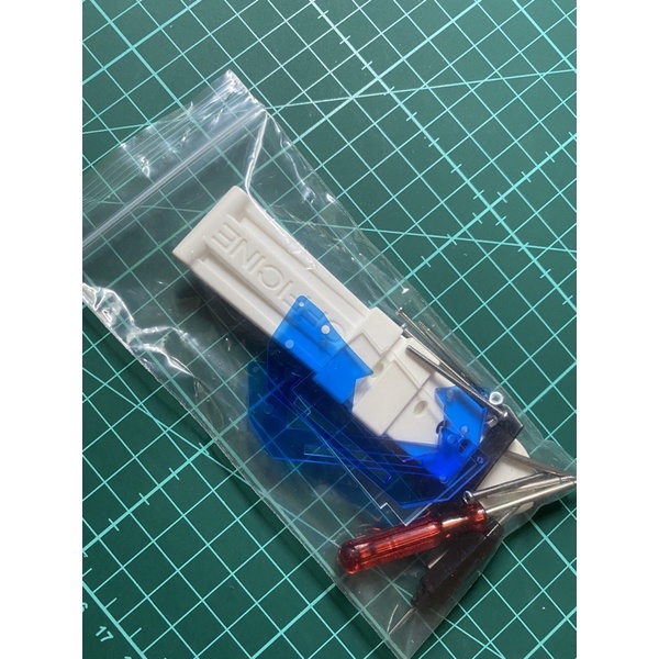 數碼寶貝生命手環壓克力外殼（藍）+白錶帶