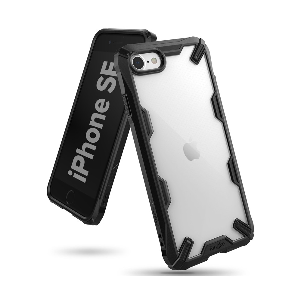 Rearth Apple iPhone SE(2代) (Ringke Fusion X) 抗震保護殼 現貨 廠商直送