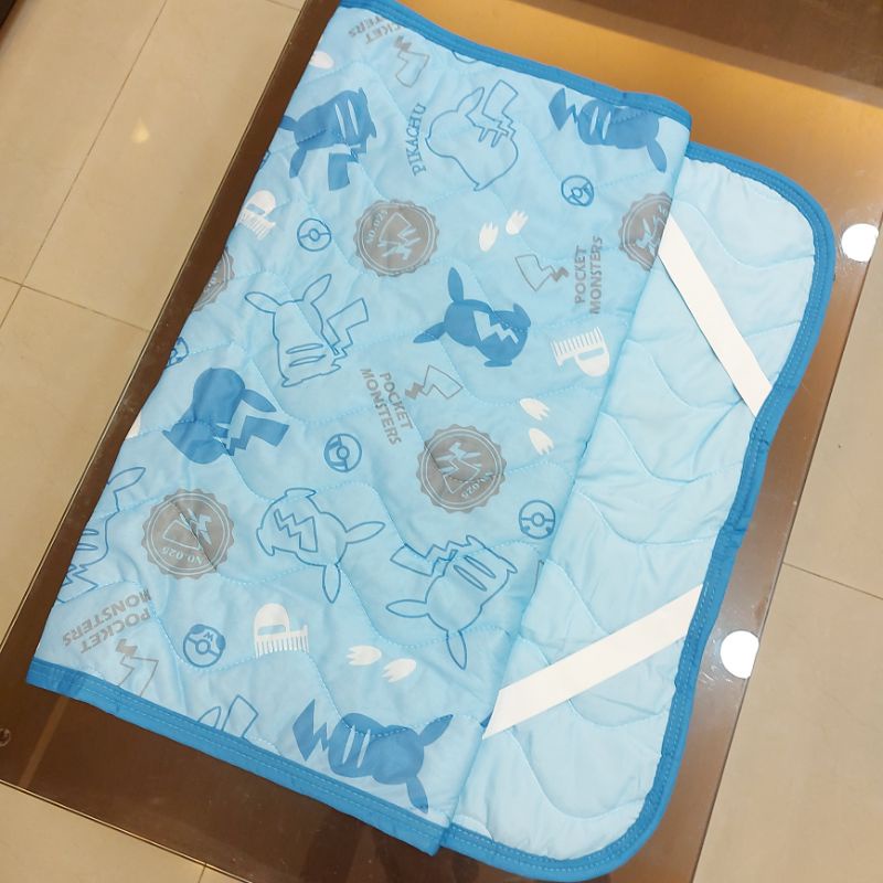日本皮卡丘 寶可夢 兒童 接觸涼感 床墊保潔墊/保護墊 床墊套床包 70*120cm 現貨