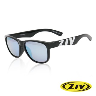 ZIV 優視 FLOATING 太陽眼鏡/海邊用『亮黑框/紫電冰藍REVO-98』F103-001