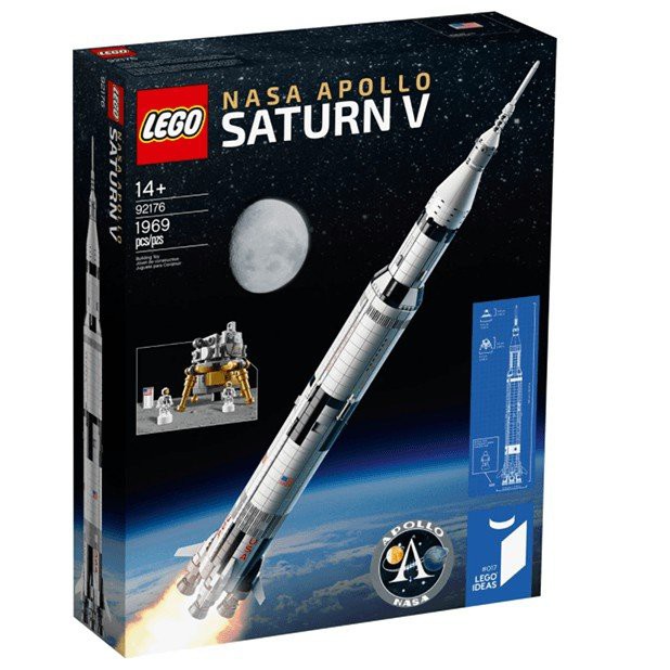 [Yasuee 台灣] LEGO 樂高 Ideas 92176 NASA Apollo Saturn V