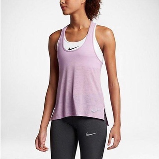 NIKE 女 輕量 超透氣 網眼 有氧 運動背心 紫 黑 白