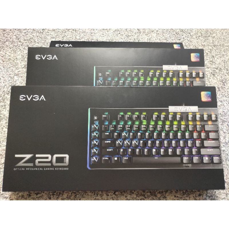 全新公司正品 電競鍵盤 機械式 EVGA Z20艾維克 有線 光軸 中文輸入 全新未拆 我最便宜