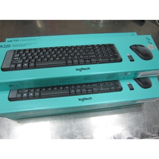 【3C-168】公司貨~$520~羅技 MK220 無線鍵盤滑鼠組合(有中文注音)