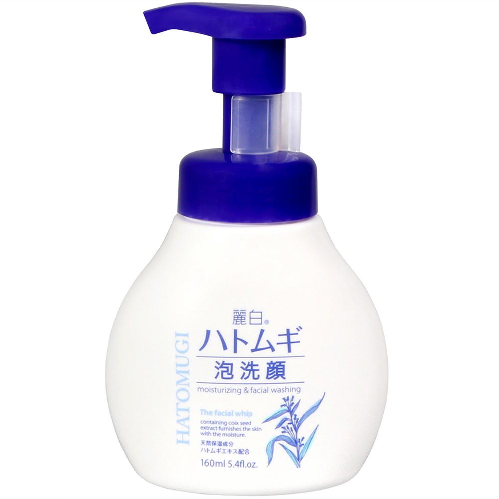 NANA實拍二店~ 日本 KUM 熊野 麗白薏仁保濕泡沫洗面乳 160ml