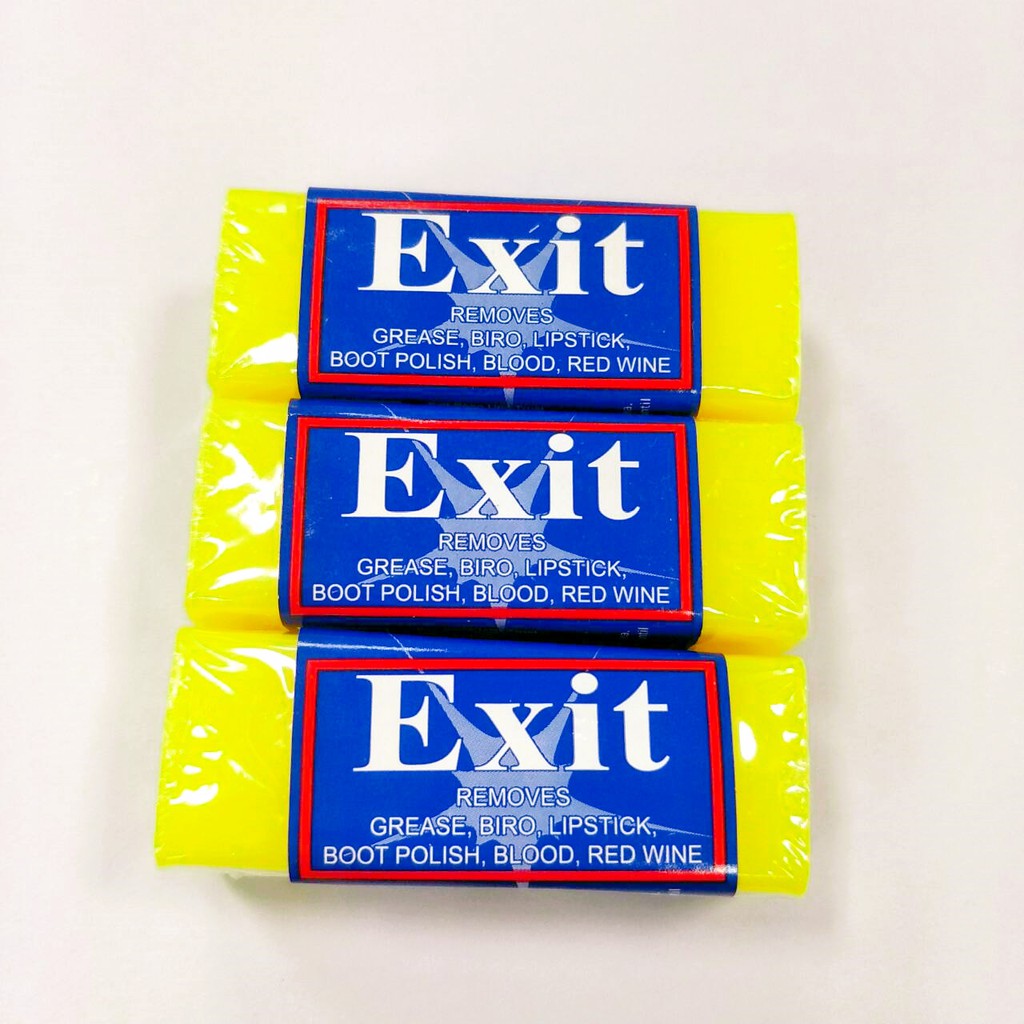 現貨 澳洲 代購 單入/ 3入一組 大好評 Exit Soap 萬用 去污 去漬 皂 50g  洗衣 清潔 肥皂