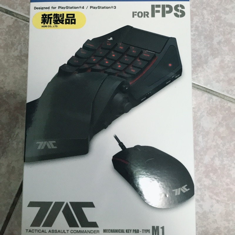 PS4 PS3 WINDOW通用 FPS TAC M1 機械鍵盤+鼠標 射擊鍵盤 吃雞也可用