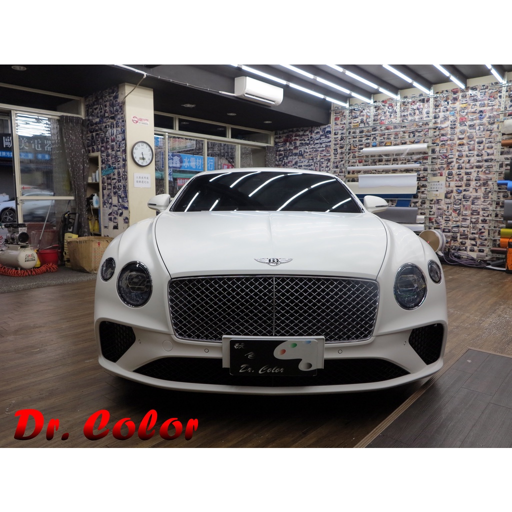 Dr. Color 玩色專業汽車包膜 Bentley Continental GT Speed 全車消光自體修復犀牛皮