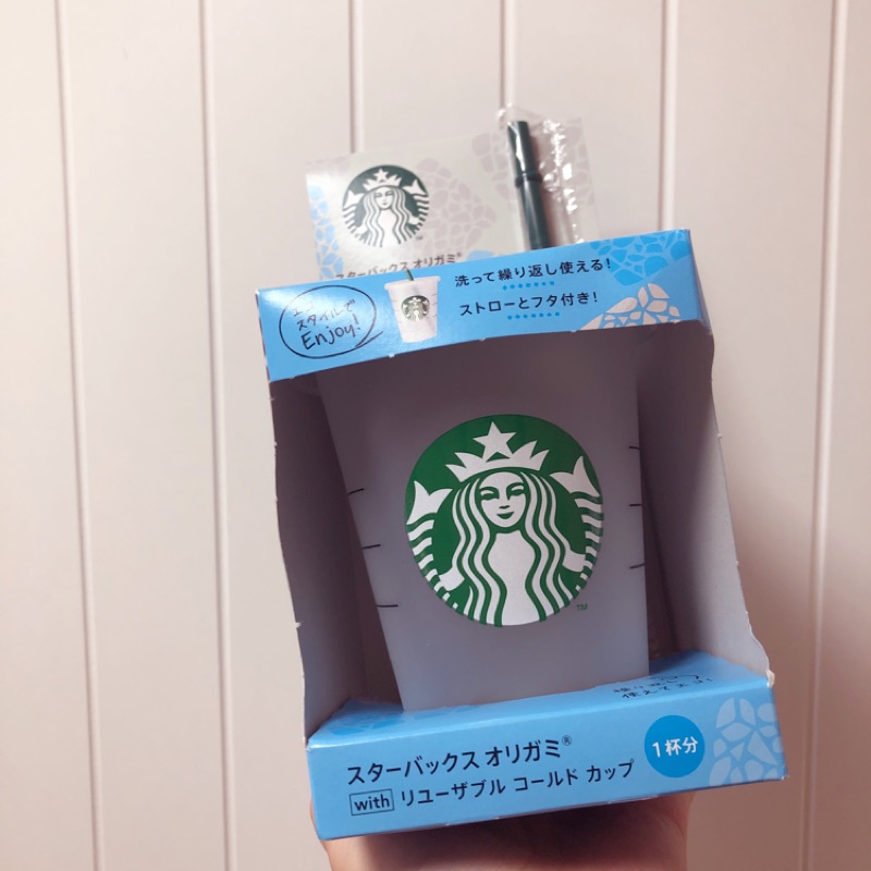 🐰日本Plaza 星巴克Starbucks 冷水杯 熱水杯 環保杯 附沖泡咖啡