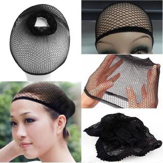 透氣婦女可伸縮網狀假髮帽 Snood 網通風服裝發網